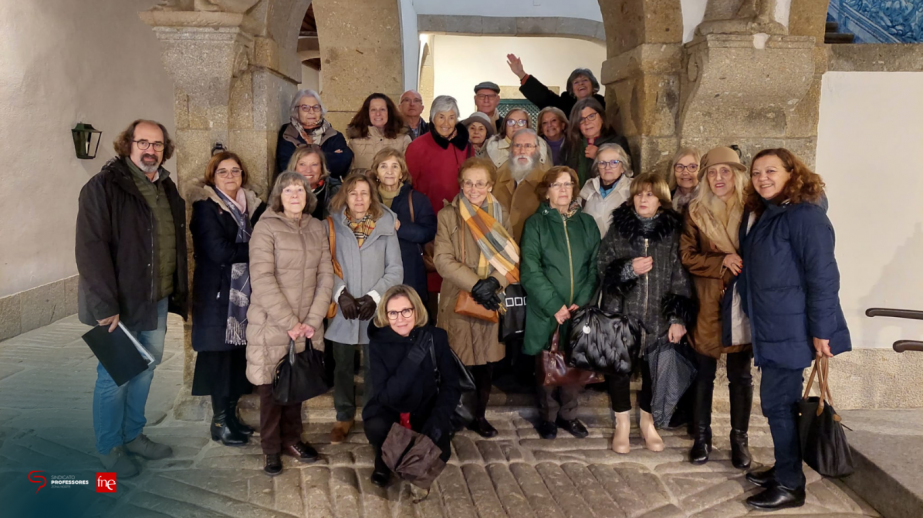 Aposentados SPZN em visita cultural à Braga Barroca
