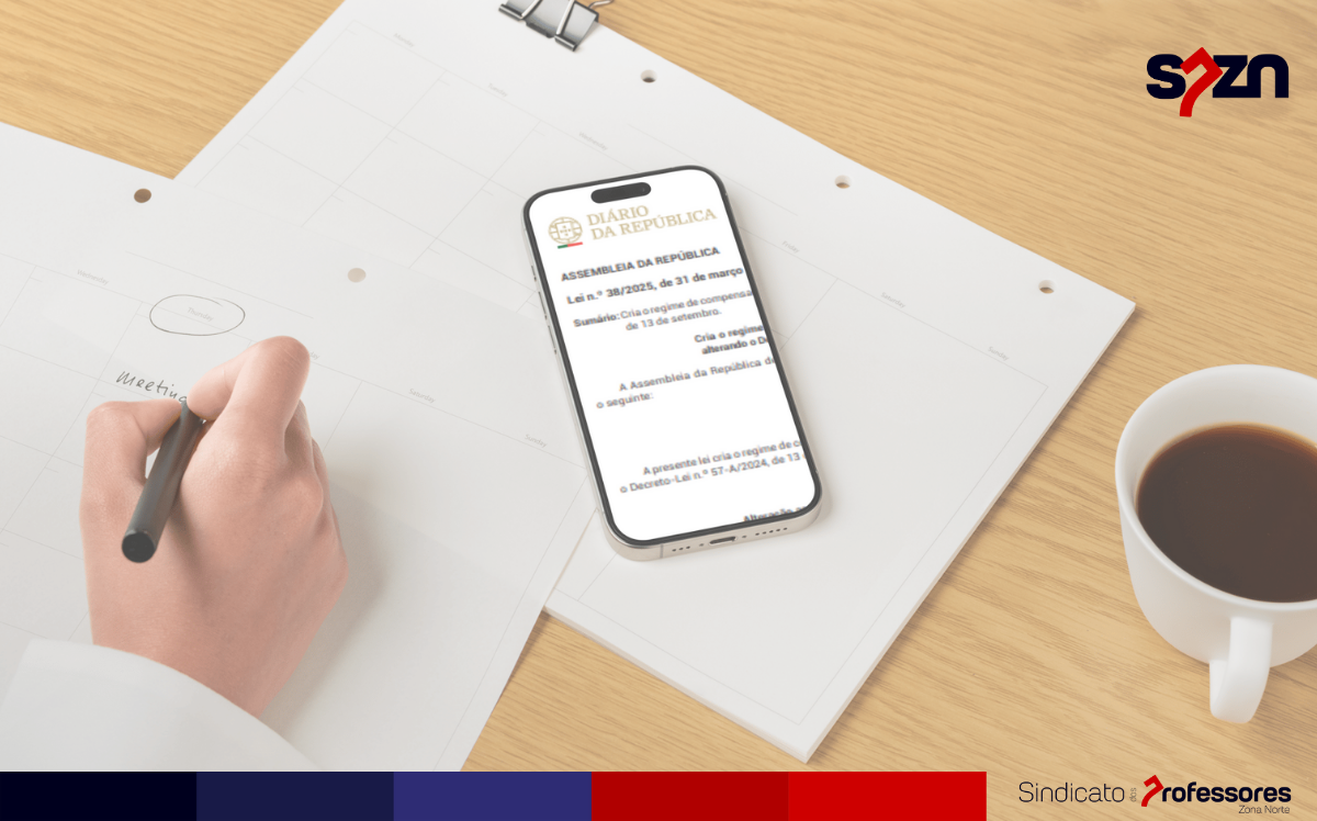 Regime de compensação a docentes deslocados.