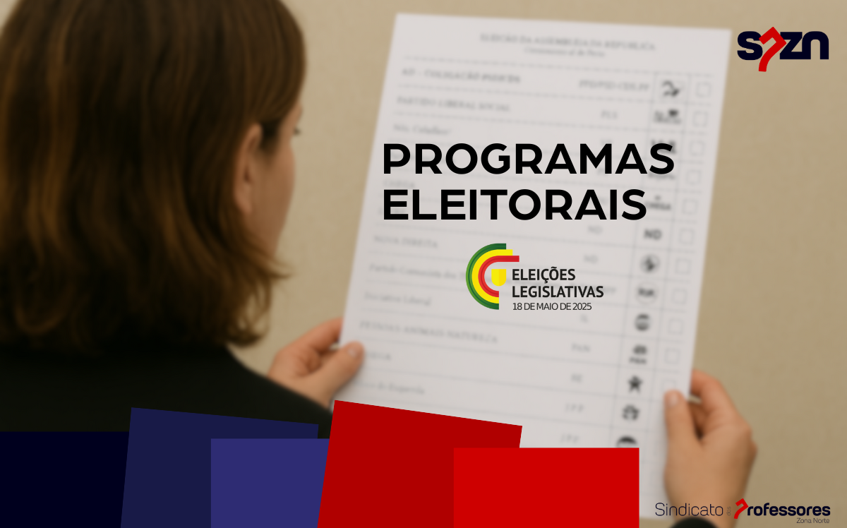 Programas eleitorais dos Partidos - Legislativas 2025