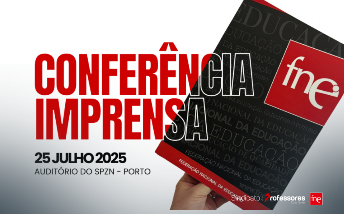 FNE apresenta em Conferência de Imprensa resultados da Consulta Nacional a Docentes