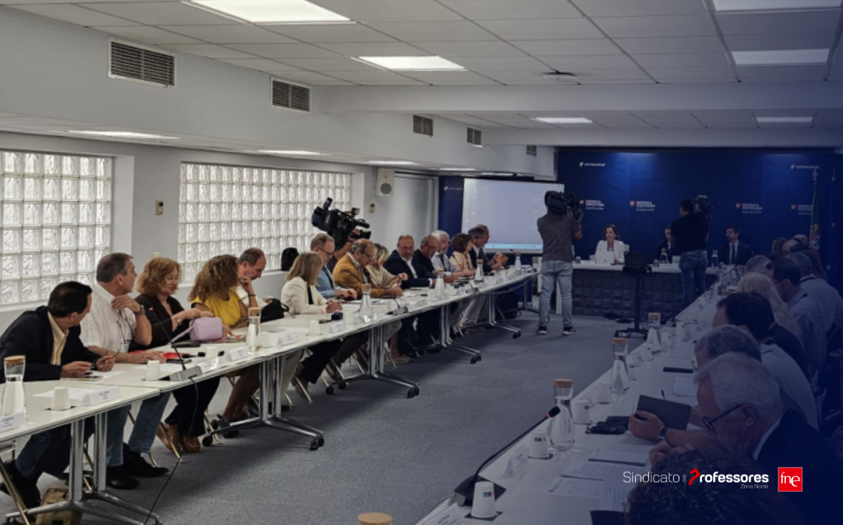 Resumo da reunião com o MECI sobre o DL sobre Concurso Externo Extraordinário de Seleção e Recrutamento de Pessoal Docente