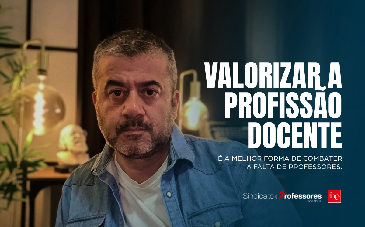 Valorizar a profissão docente é a melhor forma de combater a falta de professores.