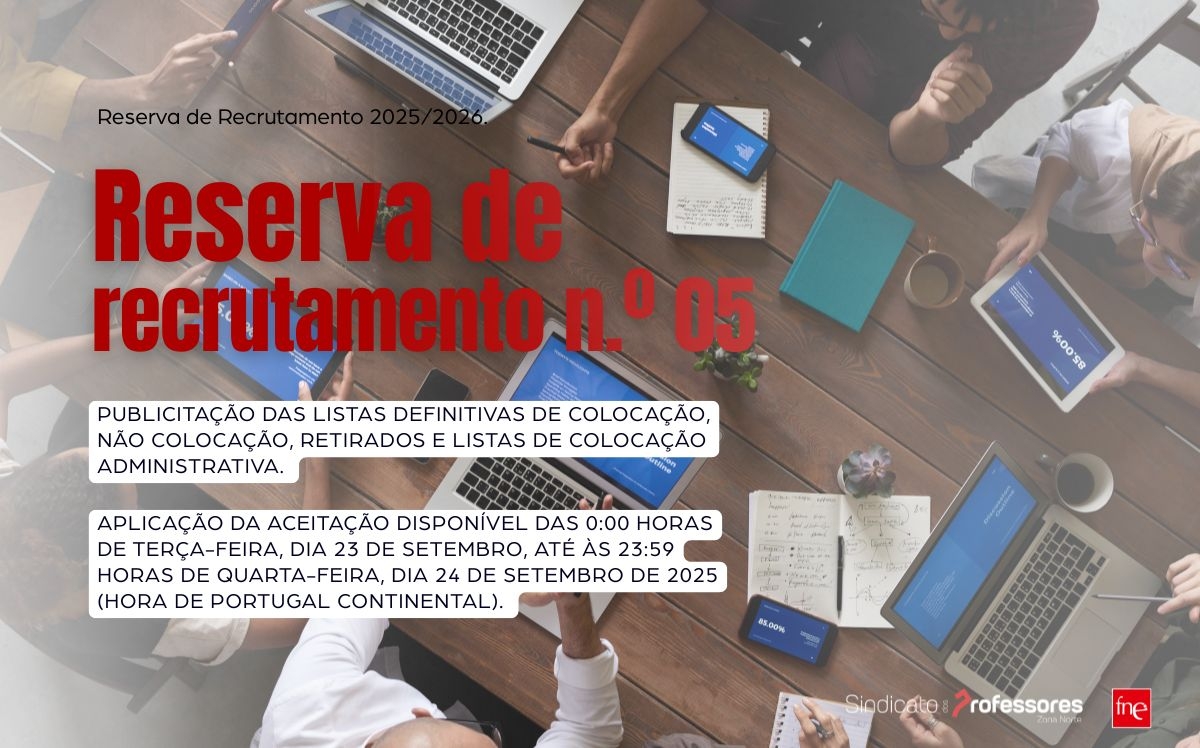 Reserva de Recrutamento 05 2025/2026
