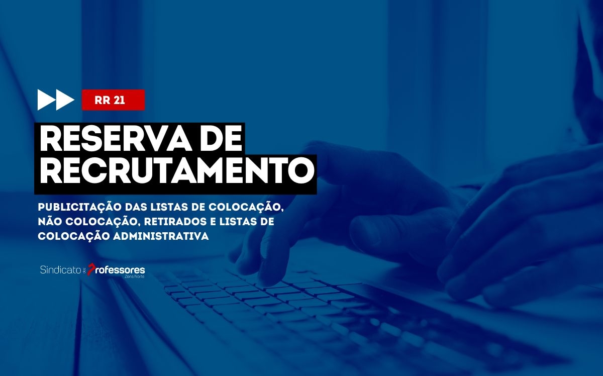 Reserva de Recrutamento 21 2025/2026